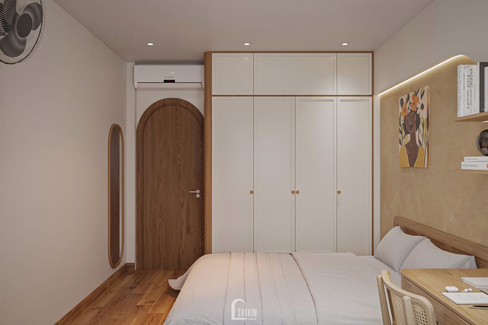 50m² 5 层Japandi风格联排别墅设计丨越南河内-25