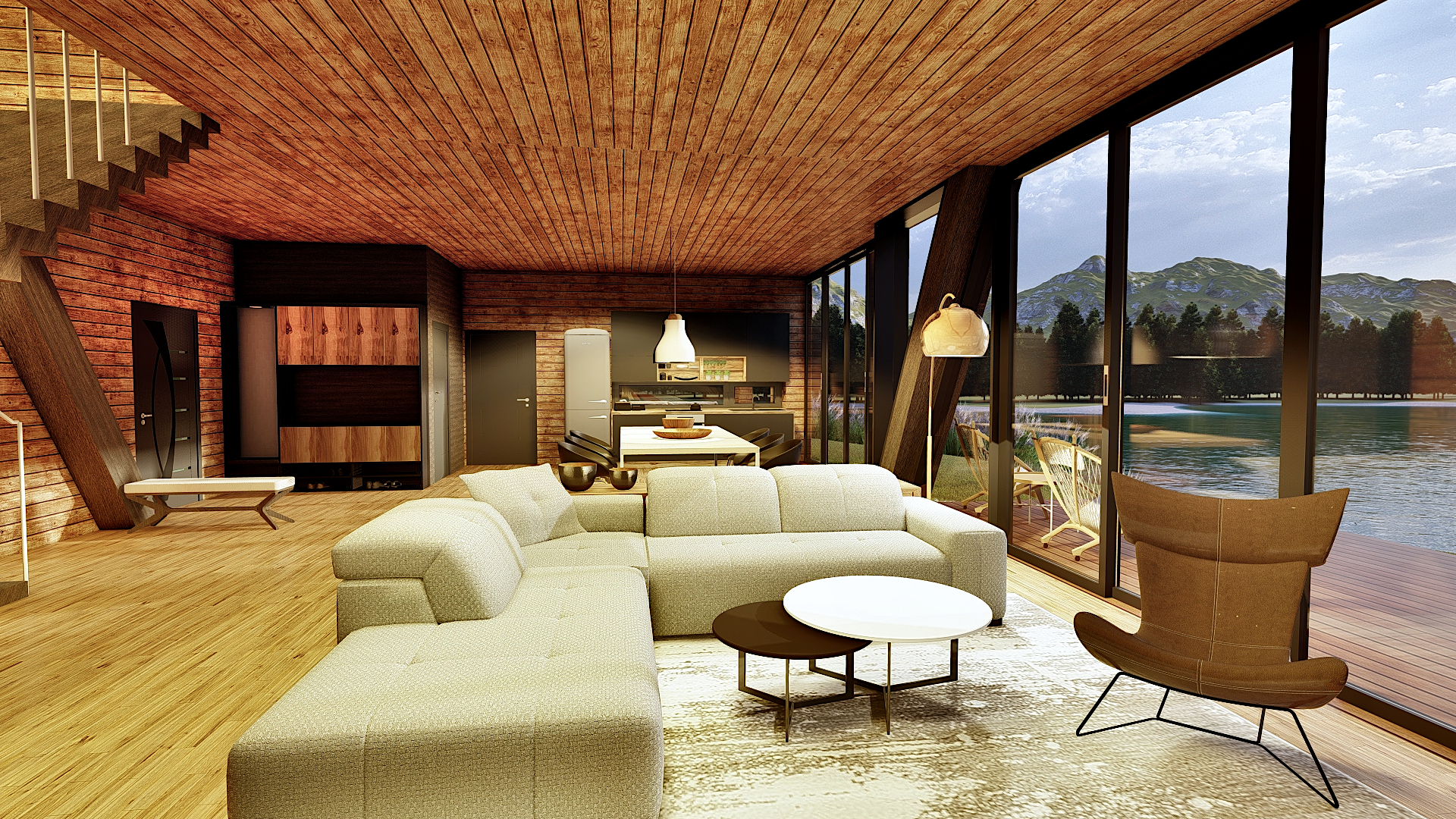 A-frame House IVANA & Outdoor Kitchen DINO-5