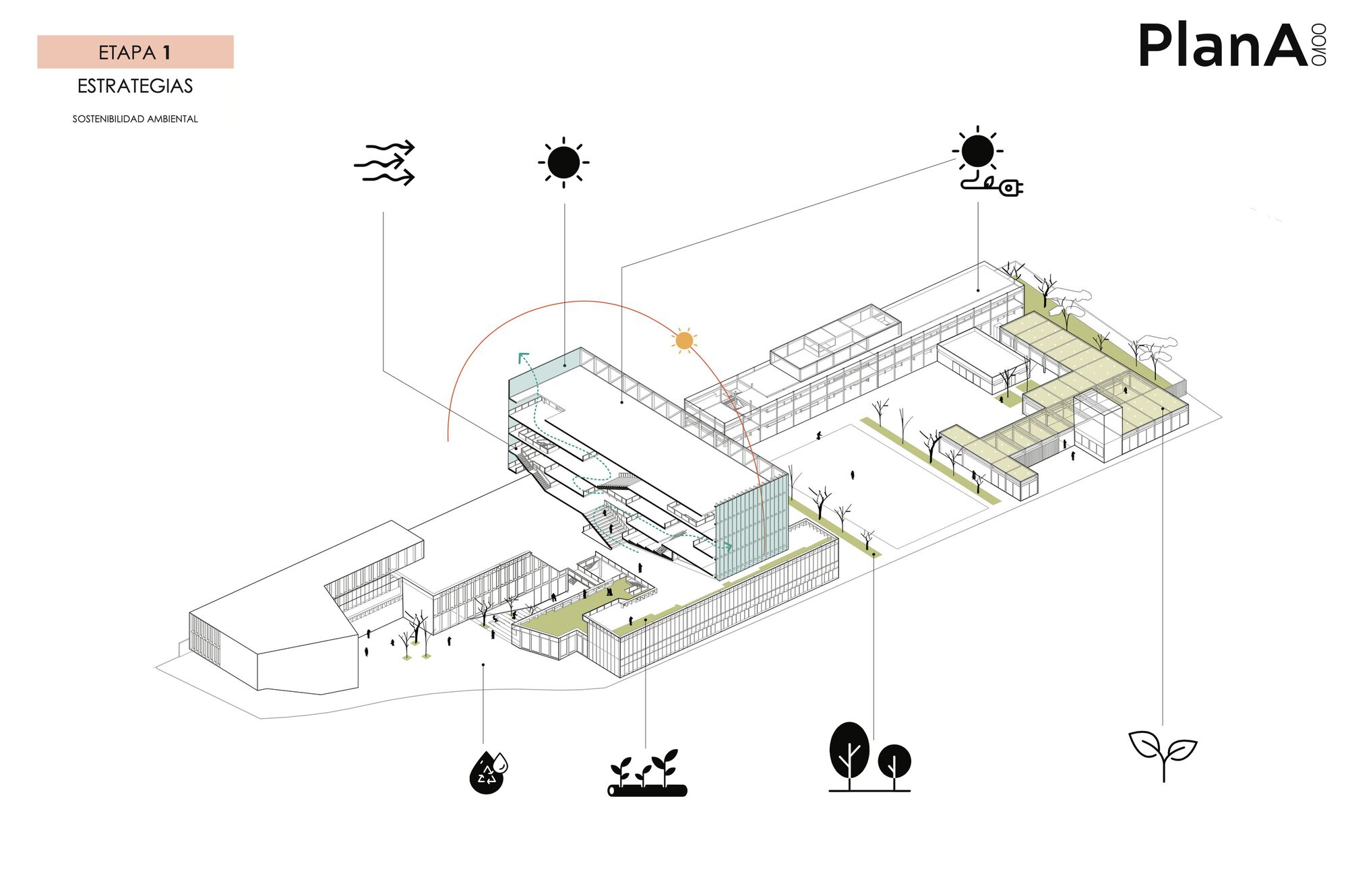 Científica del Sur University Campus  / Plan A-27