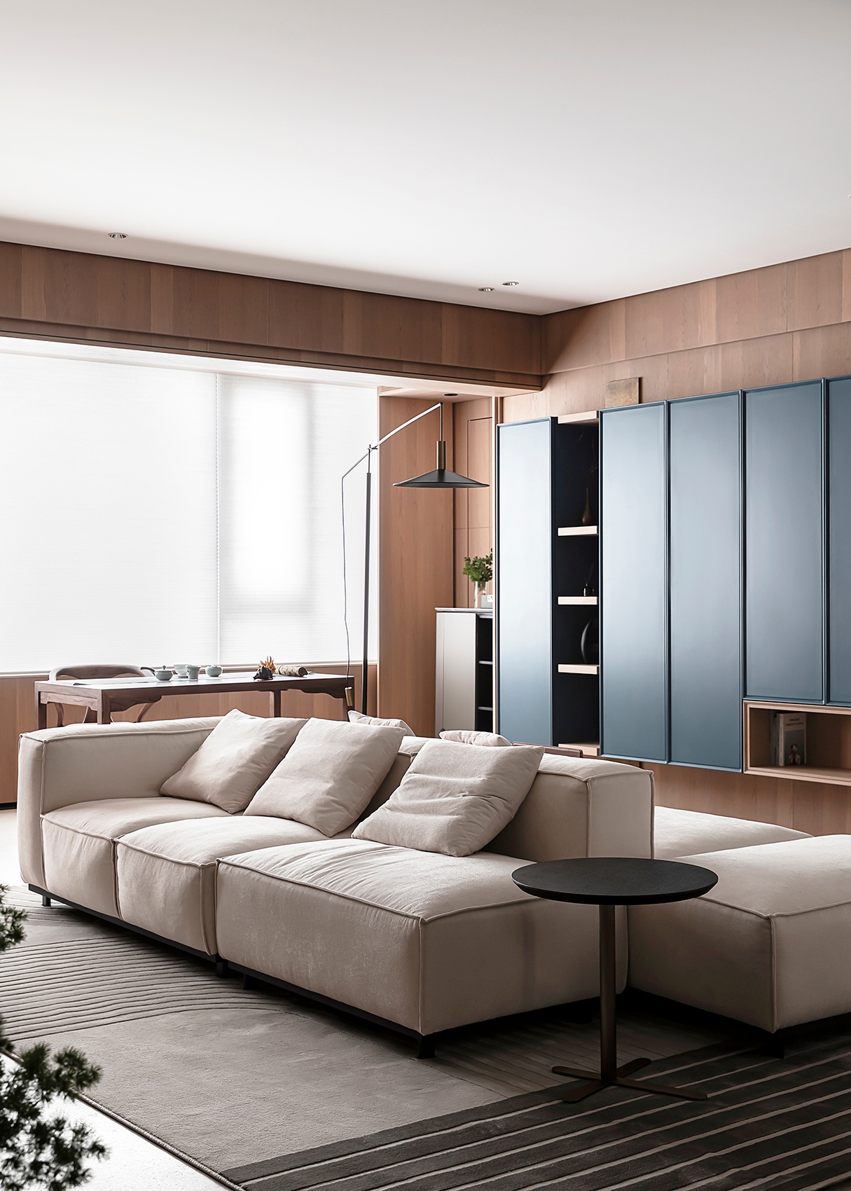 以东方哲思建构 260m2 家的风雅-12