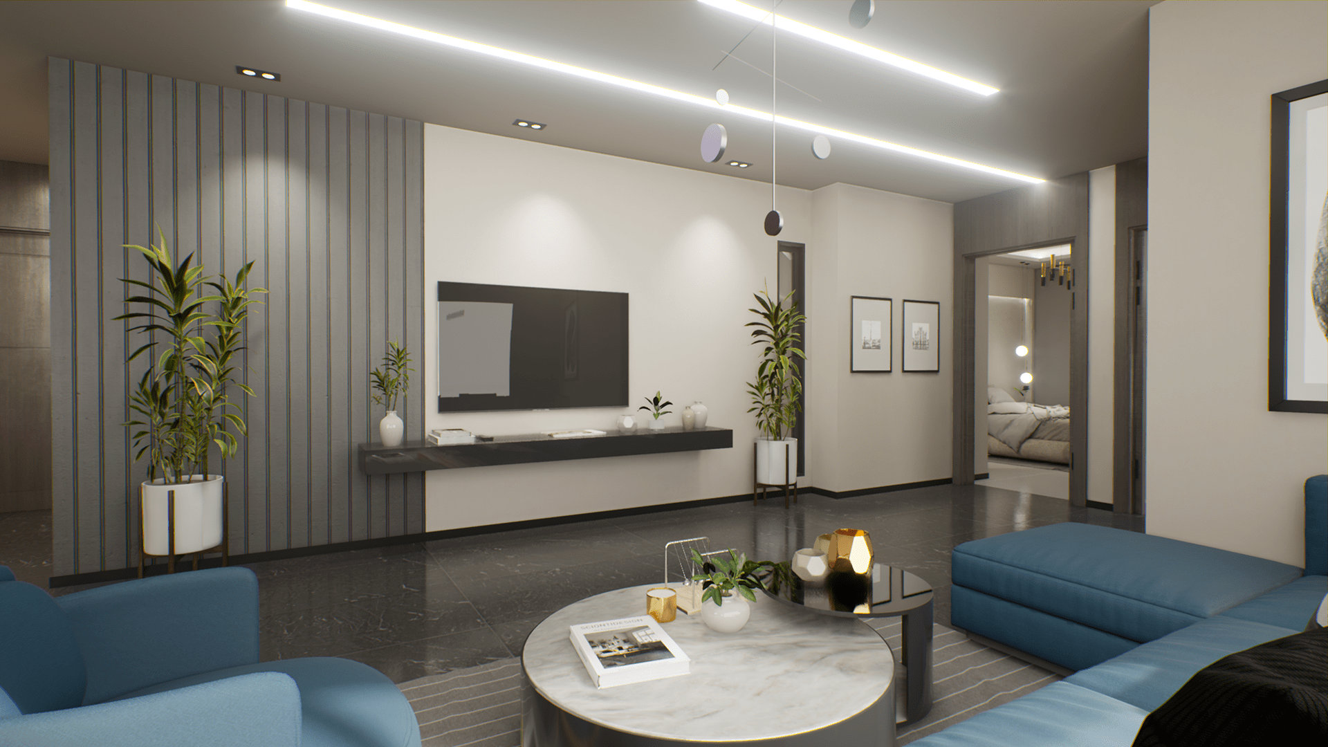 360 Residences 室内外 3D 可视化丨巴基斯坦伊斯兰堡丨mimAR 团队-15