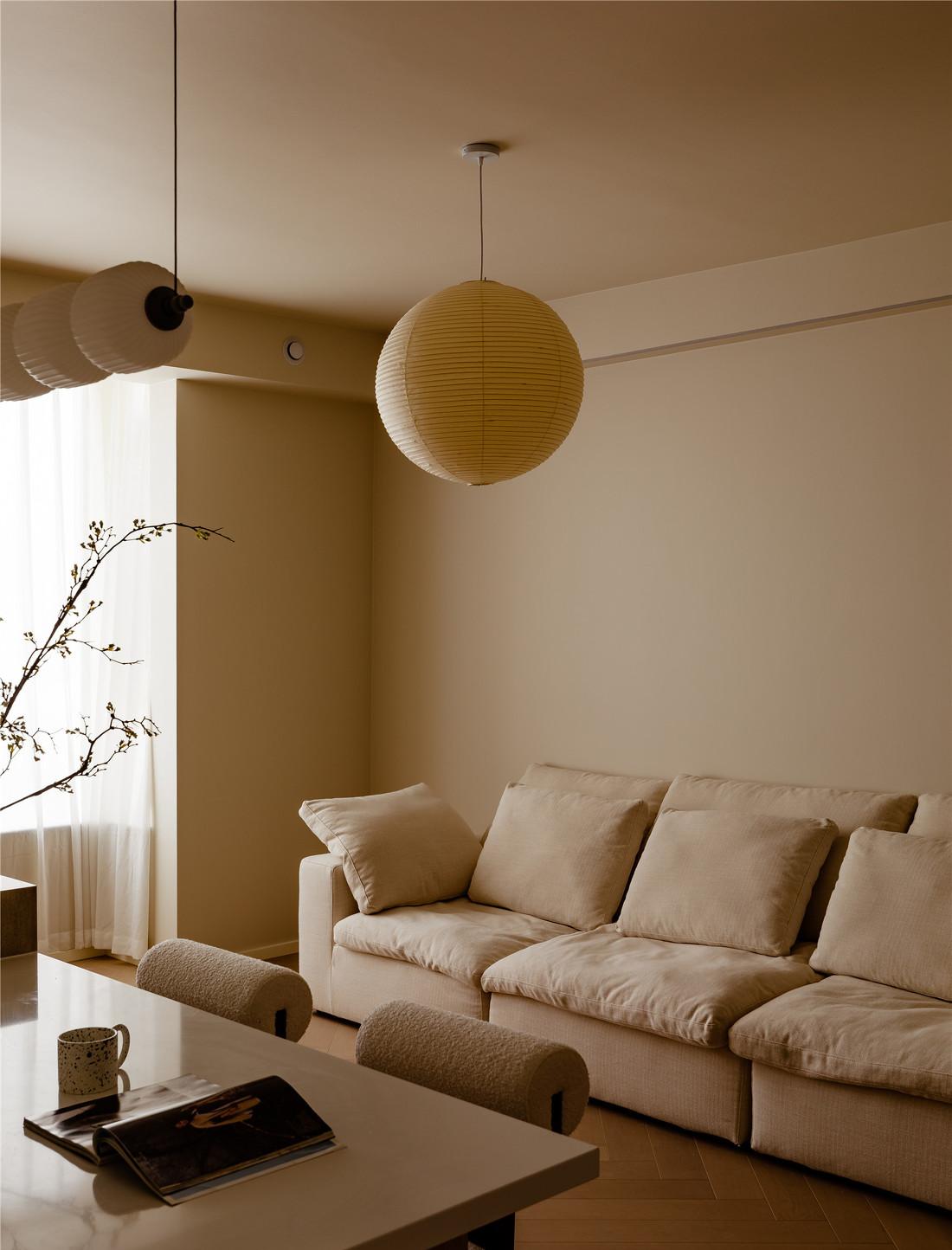 软糯奶油风小户型住宅设计-9