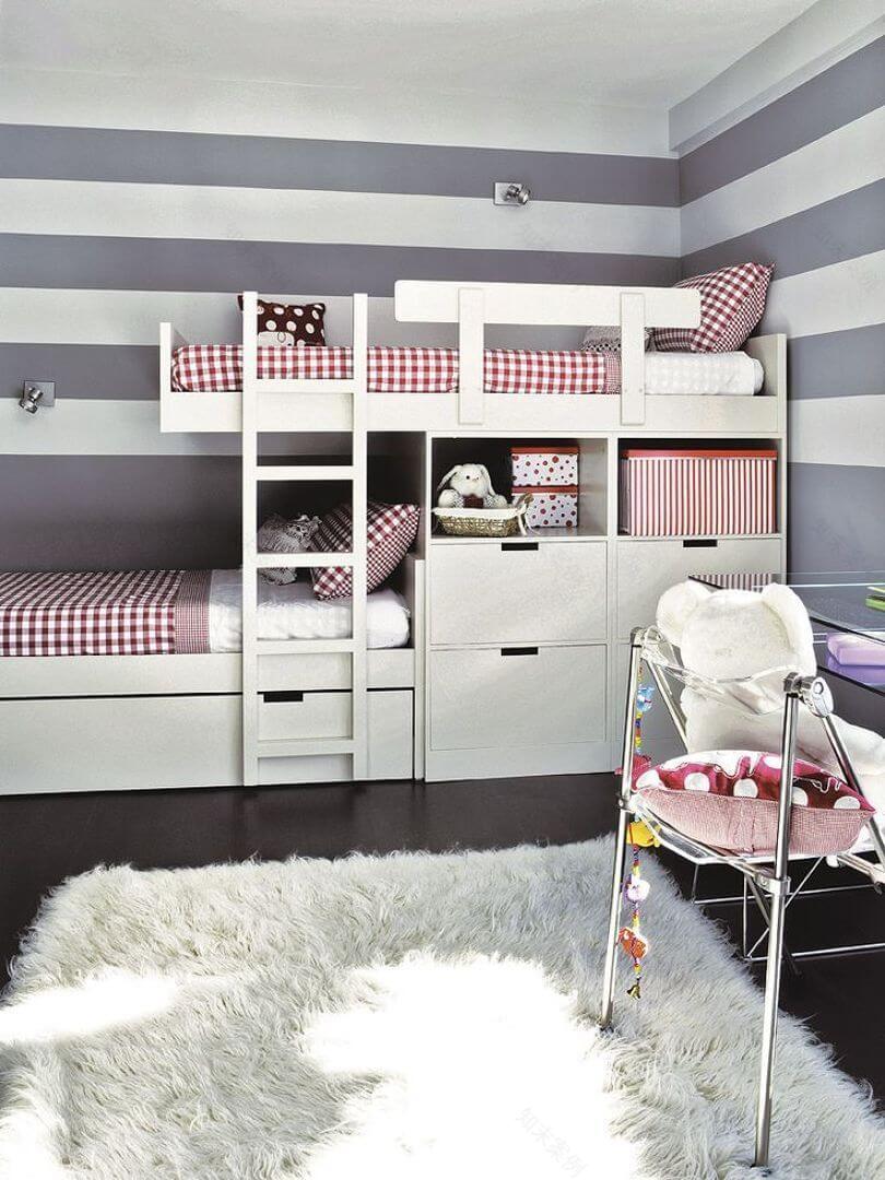 12平米双儿童卧室设计 · GD HOME-37