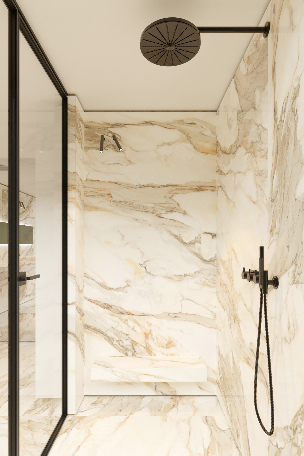 暖色极简空间设计丨Igor Sirotov-30