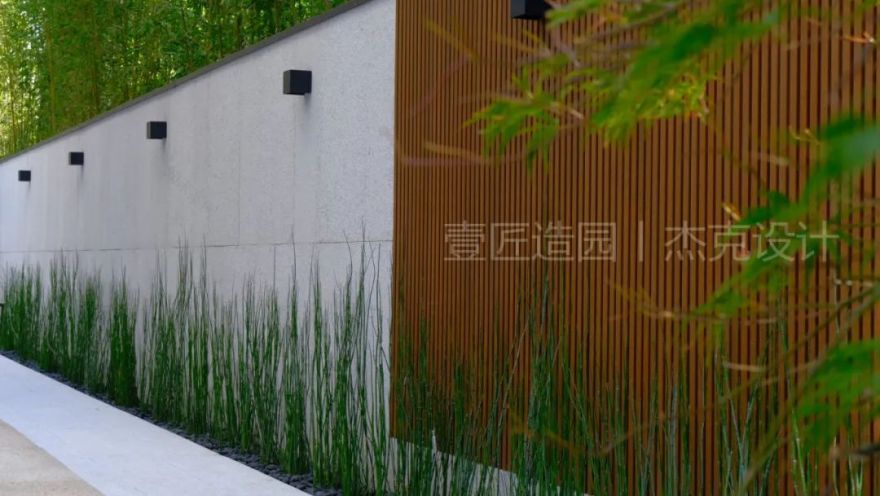 金茂府简约庭院设计丨【壹匠造园】-13