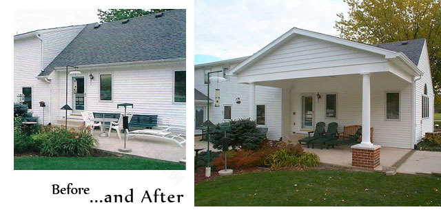 Fort Wayne开放有顶门廊建造项目丨美国韦恩堡-15