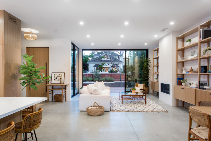 威尼斯海滩宁静阿莫罗索住宅,中世纪斯堪的纳维亚风格室内设计-36