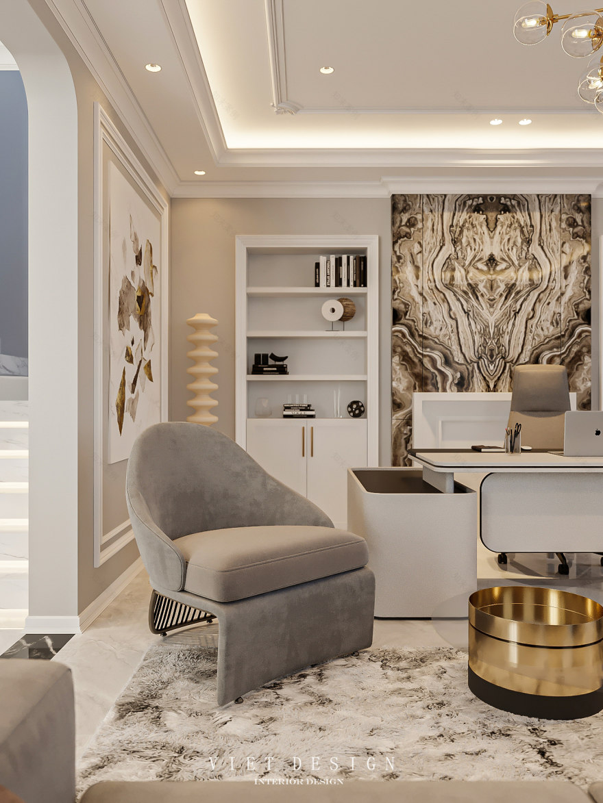 黄金别墅丨VIET Design-11