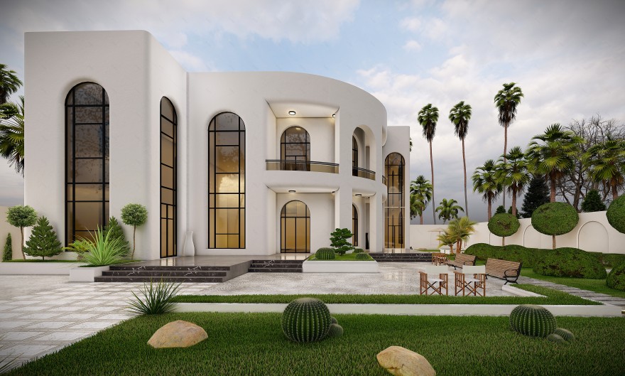 自建别墅丨阿联酋阿布扎比-35