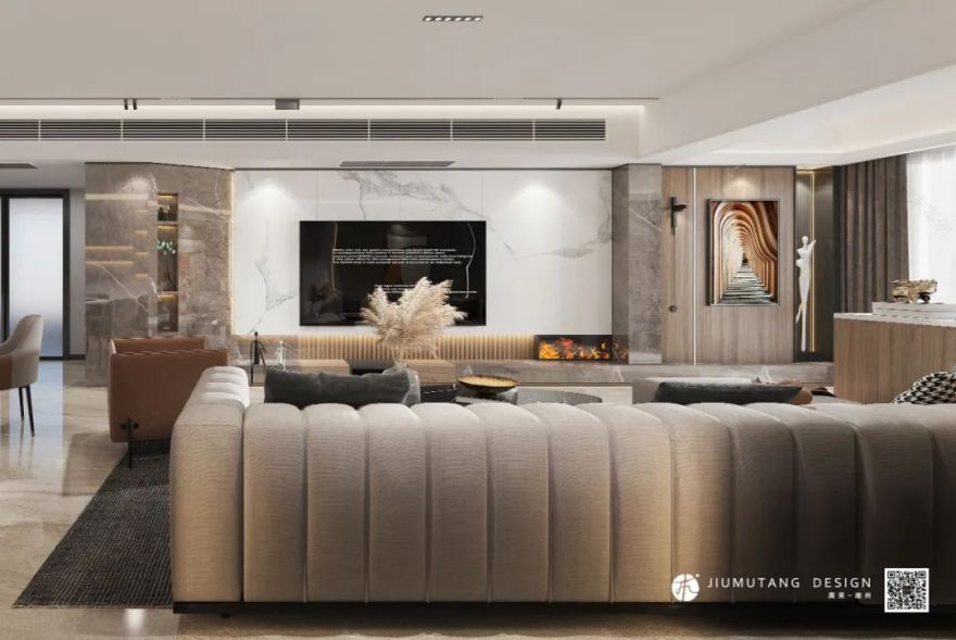 现代简约光舍,熙泰三期的空间灵魂与表情-18