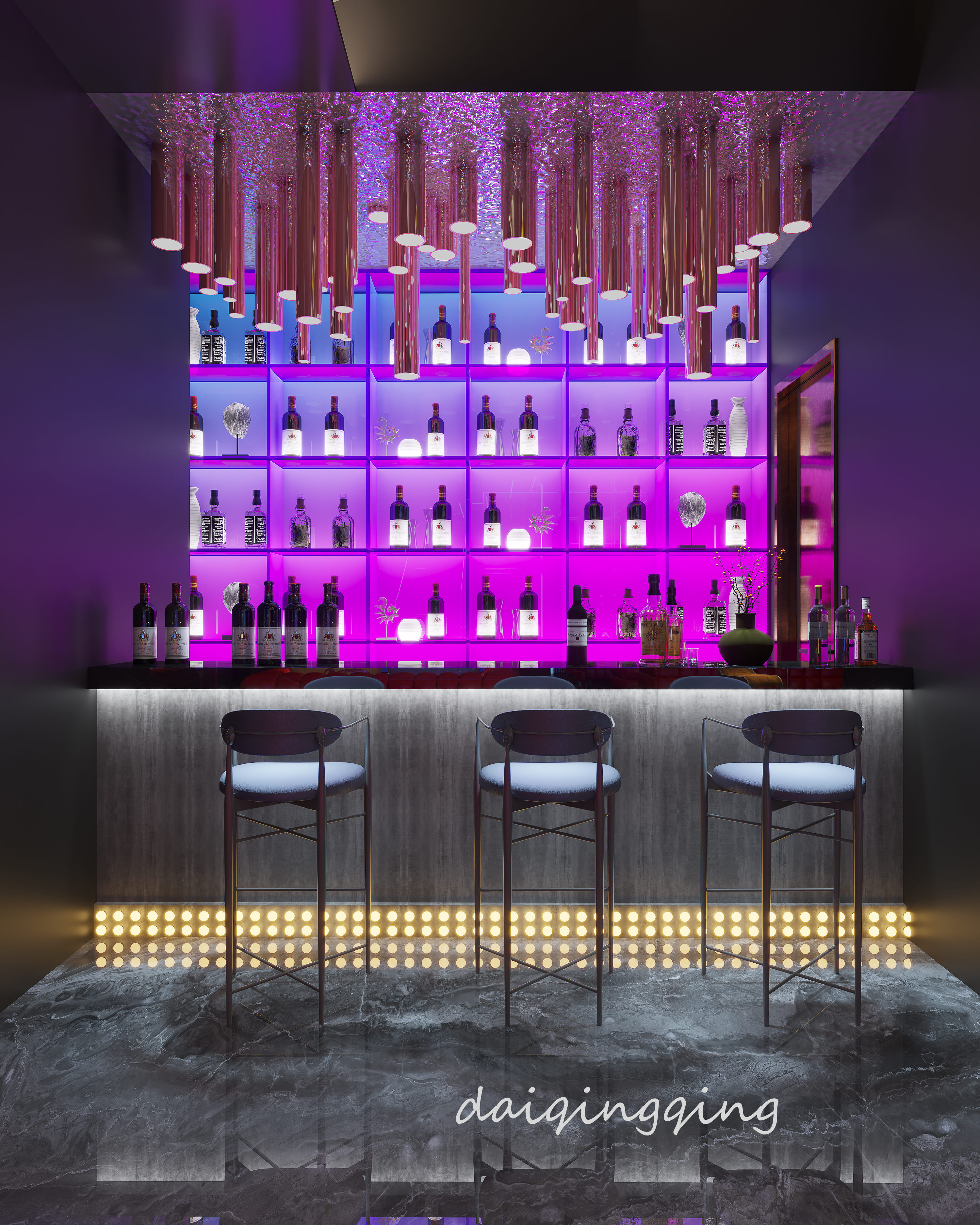 星夜传图酒吧工装设计-10