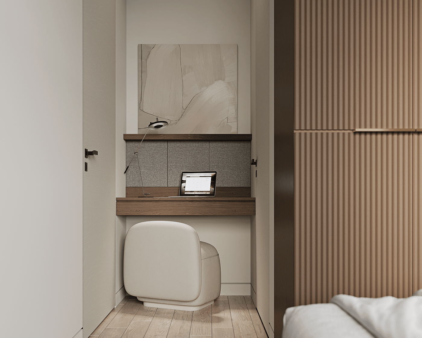 中性色系公寓设计 超精致！-12