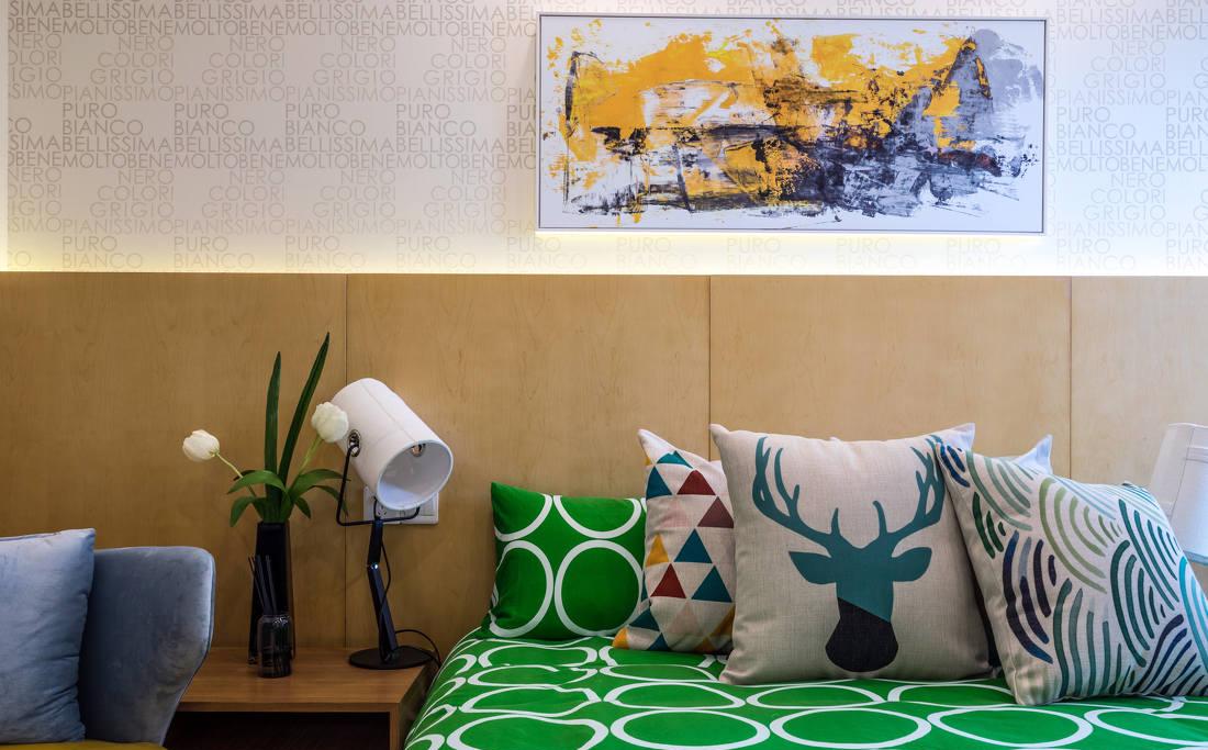 
三口之家现代风---设计师刘海明 -14