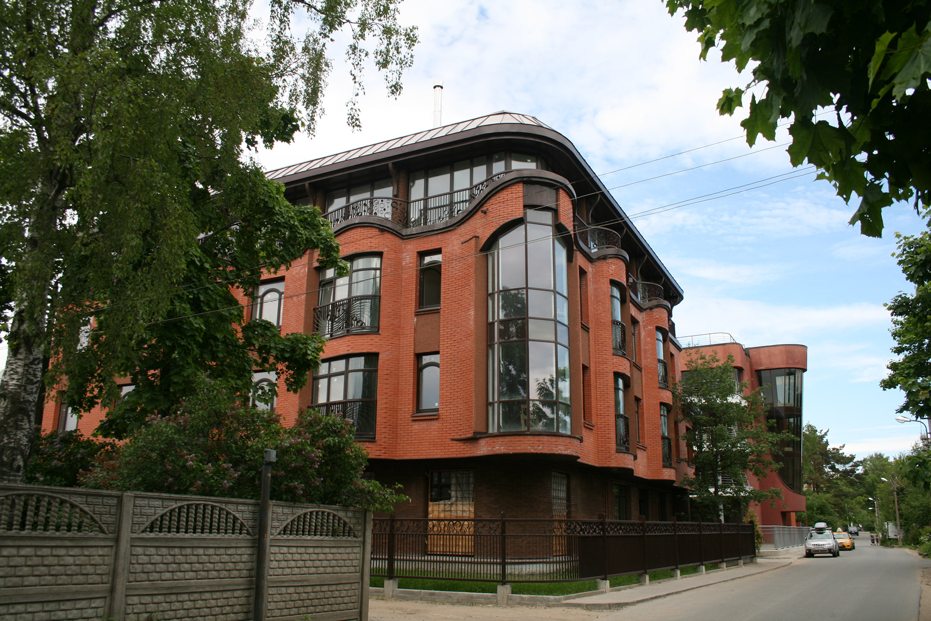 圣彼得堡砖砌住宅楼丨俄罗斯圣彼得堡-4