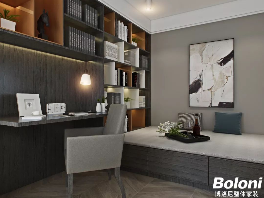 博洛尼打造现代简约个性家居，渠海东诠释空间美学-38