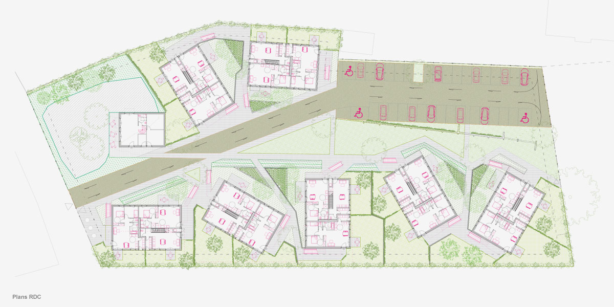 Résidence intergénérationnelle à la campagne - CoCo architectureCoCo architecture-3
