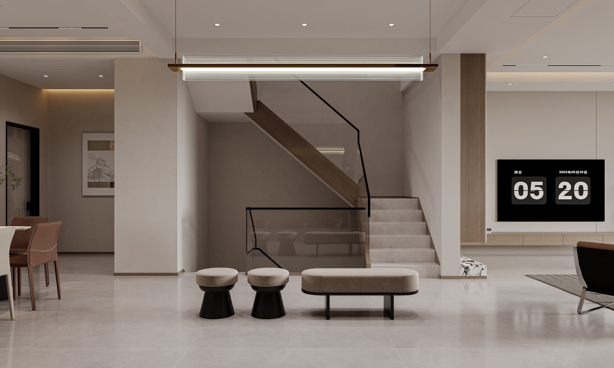 现代简约客餐厅茶室-4