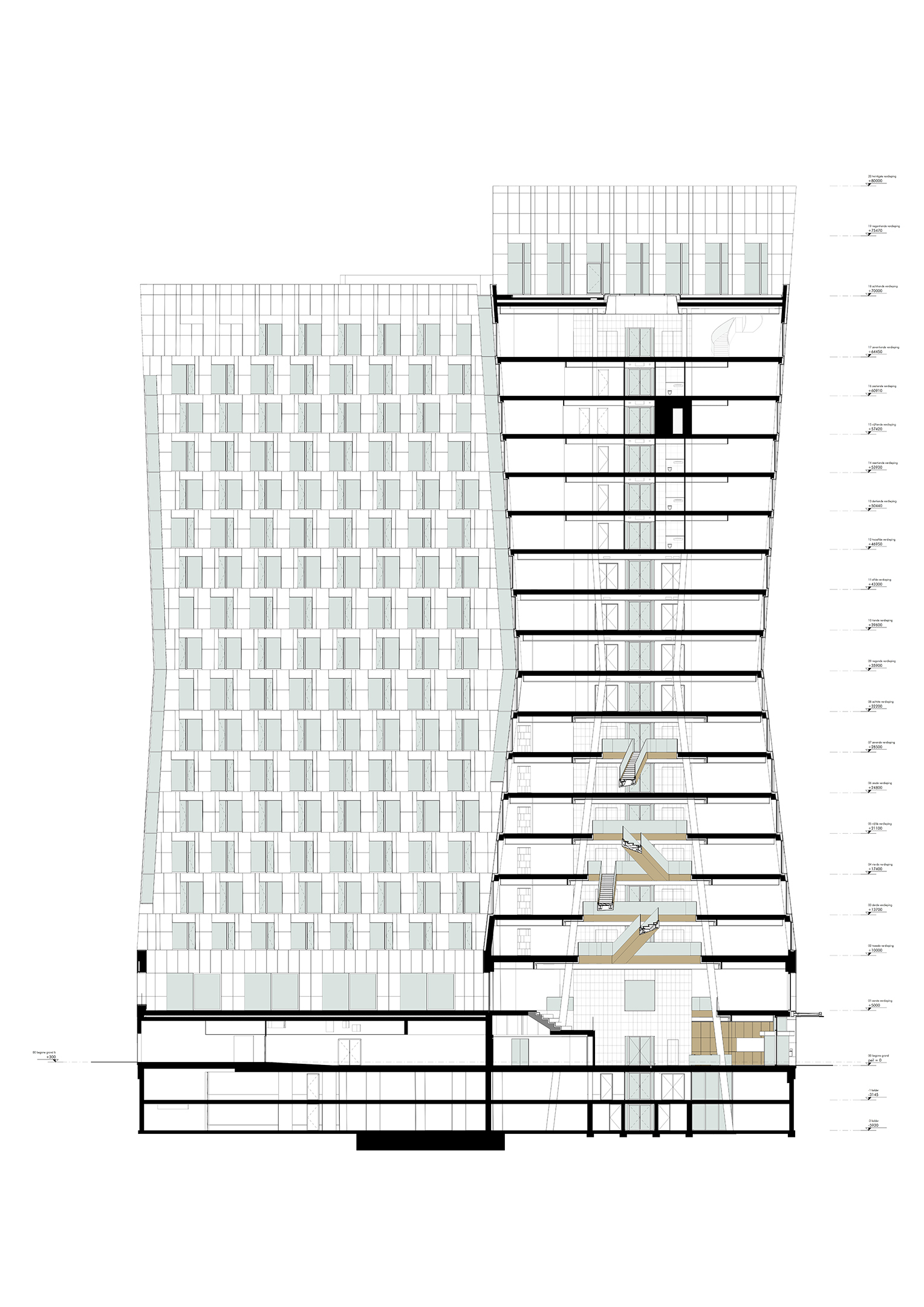 沙漏丨荷兰阿姆斯特丹丨Dam & Partners Architecten-32