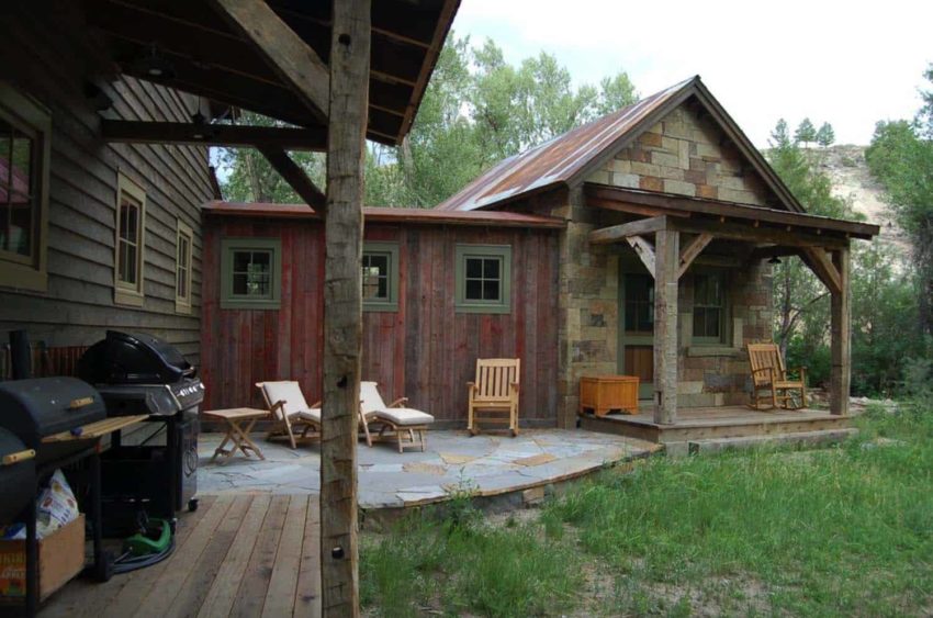 Coburn Design Build creates the rustic inspired Fishing Cabin as a multi generational holiday retreat Colburn设计建造创建了乡村灵感的捕鱼舱，作为多代假日的撤退-45