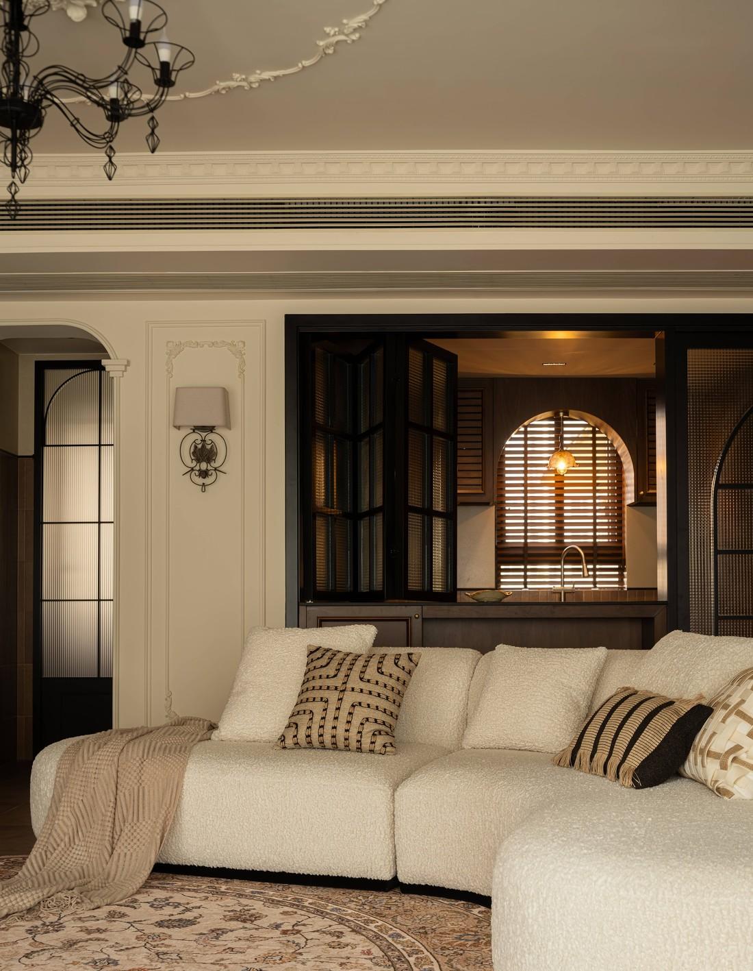 锦江悦府·法式复古风·平衡结构与精致优雅-4