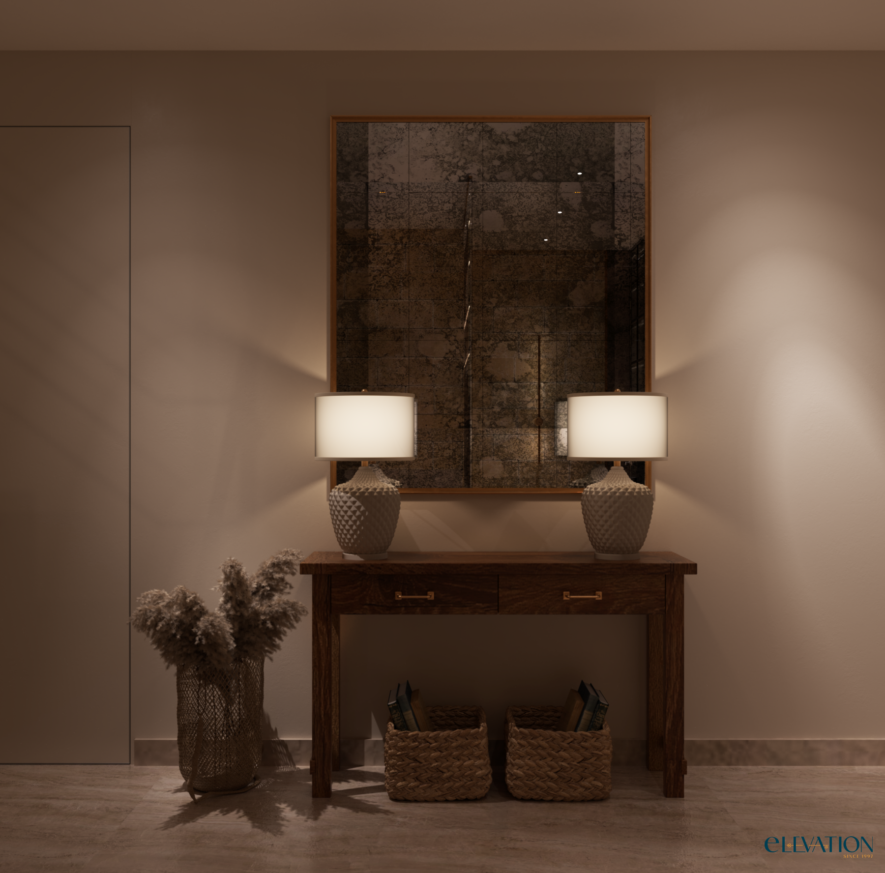 staircase and kitchenette-2