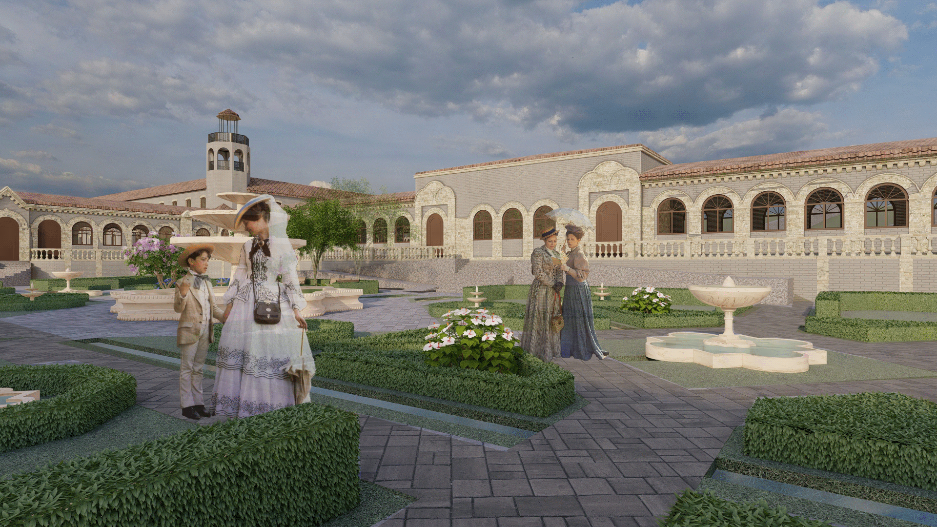 敖德萨库亚利尼克疗养院水上休闲综合体建筑环境设计丨乌克兰敖德萨-8