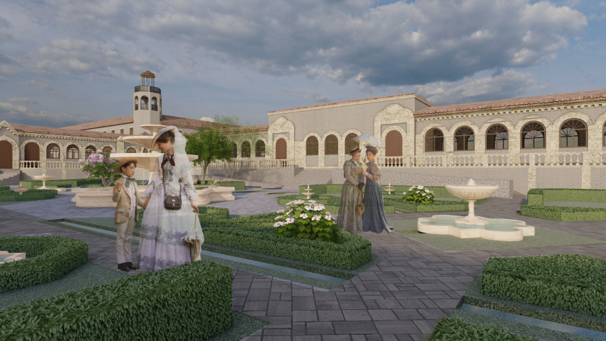 敖德萨库亚利尼克疗养院水上休闲综合体建筑环境设计丨乌克兰敖德萨-8