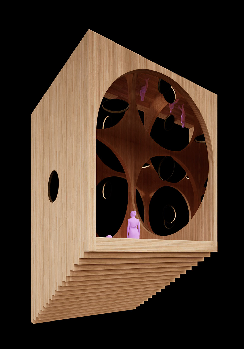 视错觉魔幻空间 & 北京鸿坤艺术活动中心 / 槃达建筑-45