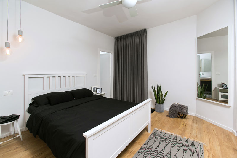 黑白风霍德夏隆老房翻新丨以色列丨迪克拉·格拉泽室内设计与家居造型-36