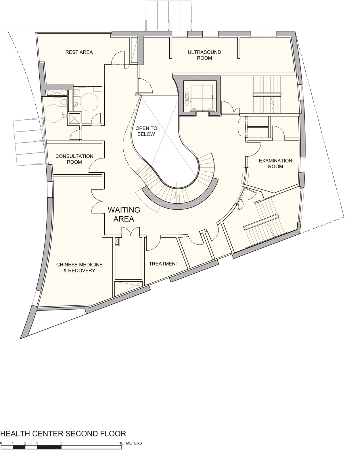 上海中粮南桥半岛文体中心与医疗服务站丨中国上海丨Steven Holl Architects-49