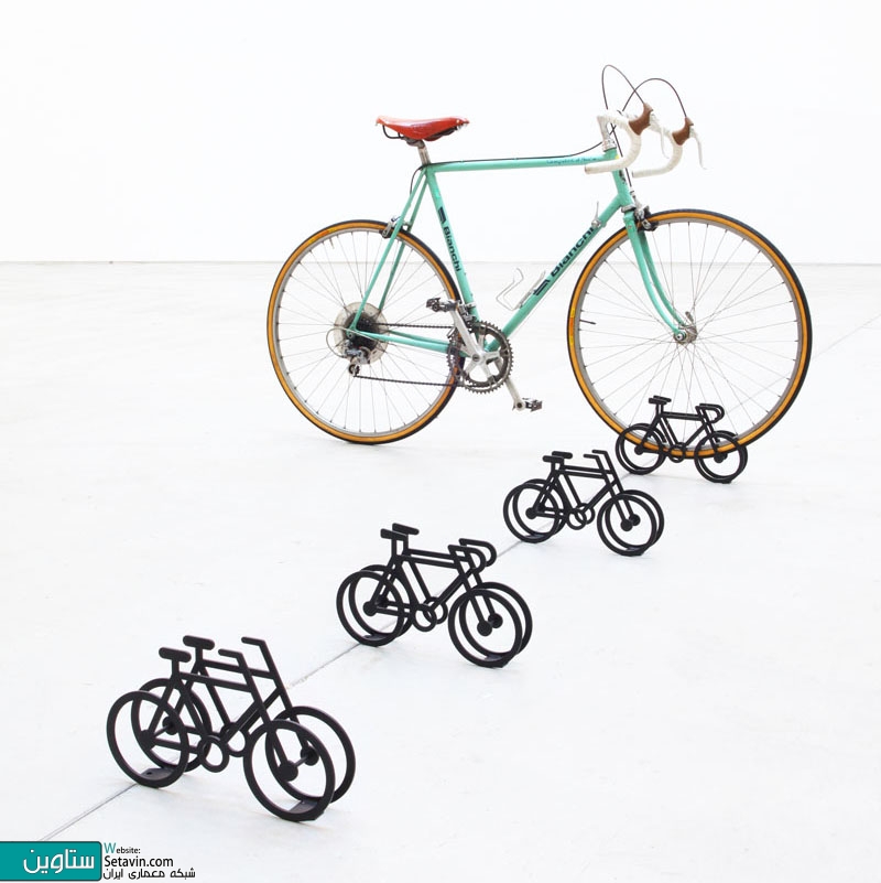 日本设计师创意自行车停放站设计丨日本设计师Yuma Kano,图形设计师Yu Miyama-5