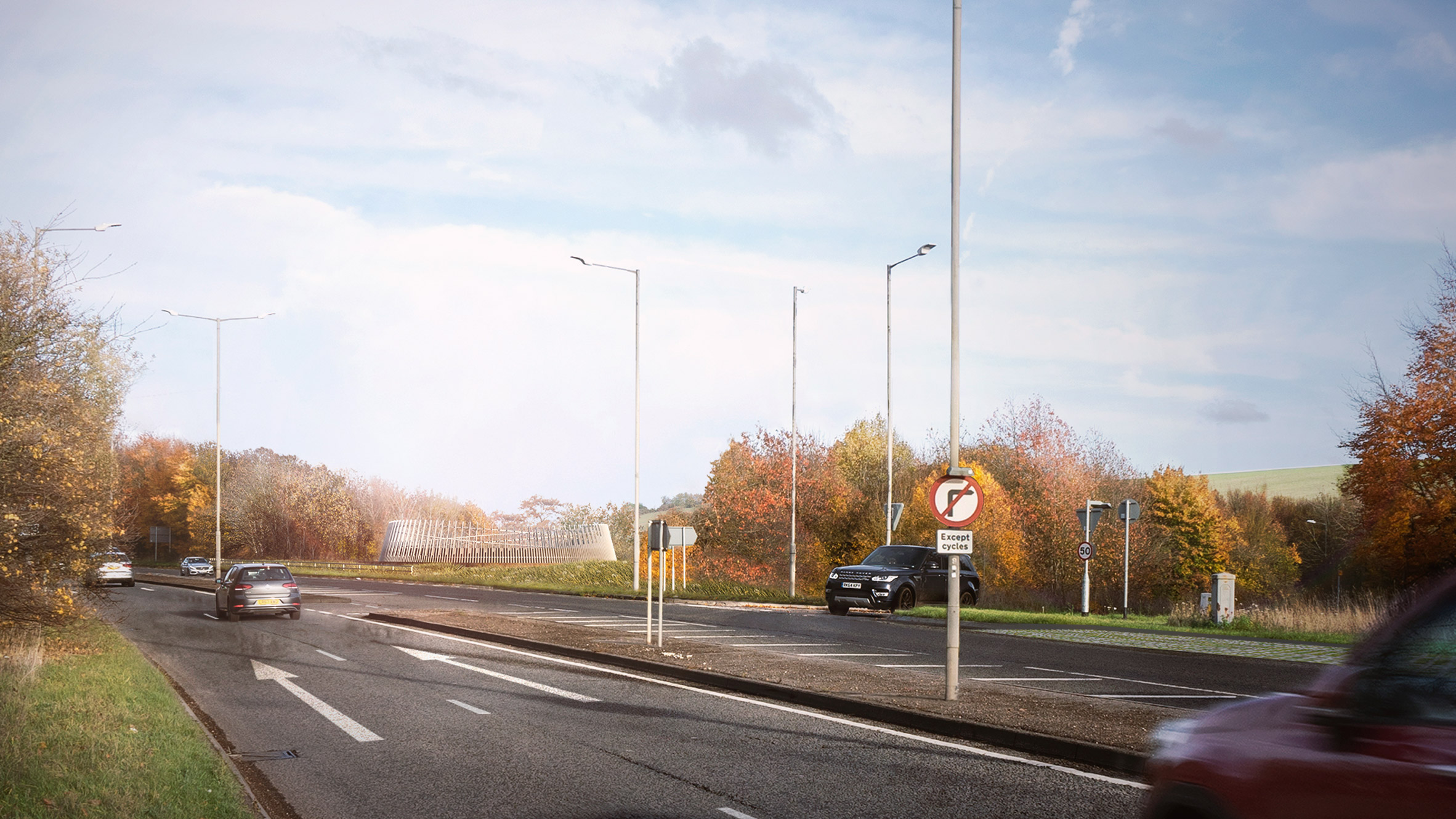 英国 Grimshaw 建筑事务所为 HS2 铁路通风井设计雕塑般金属外壳-16