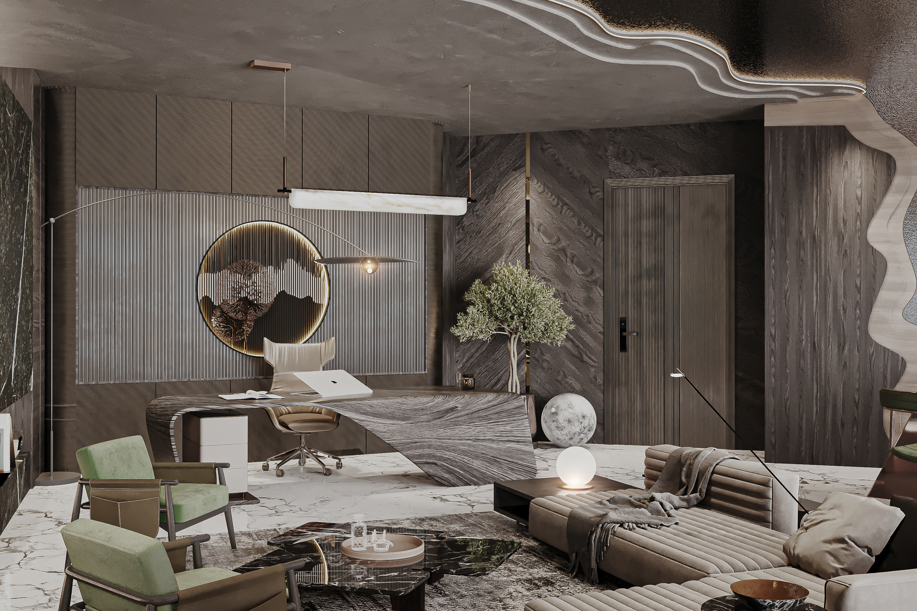 豪华办公室设计丨加拿大多伦多丨saeed kamali,Dk-15