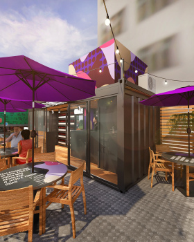 Wine Box - Popup Store / Supermarket Cave