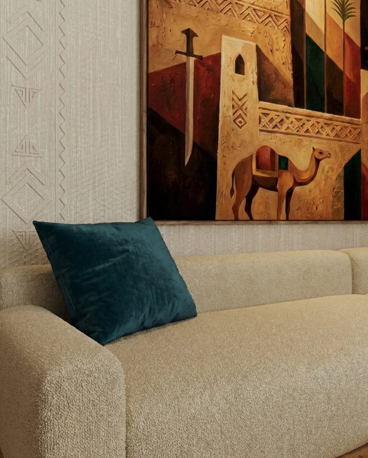 SALMANI MAJLIS室内设计丨沙特阿拉伯丨未明确提及,可能与HANDAZIA GROUP有关-14