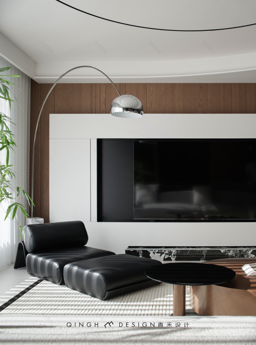 河北龙湖天奕 178㎡轻于形 奢于质丨中国河北丨石家庄青禾室内设计事务所-8