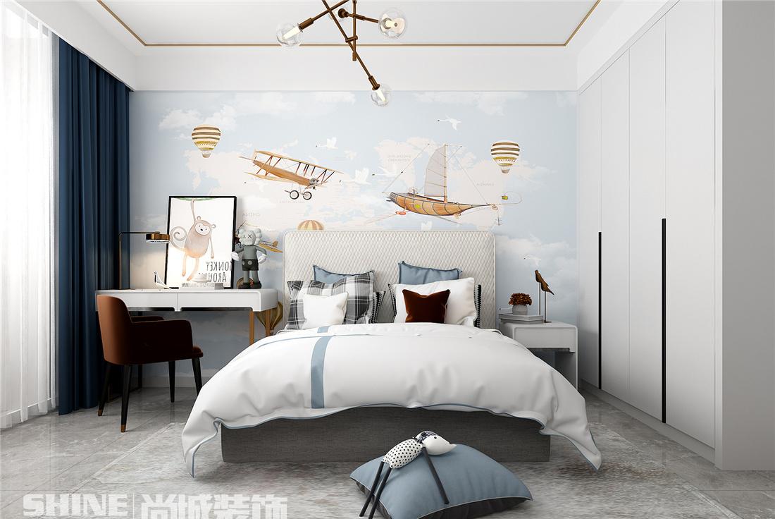 紫郡府新中式风格装修-38