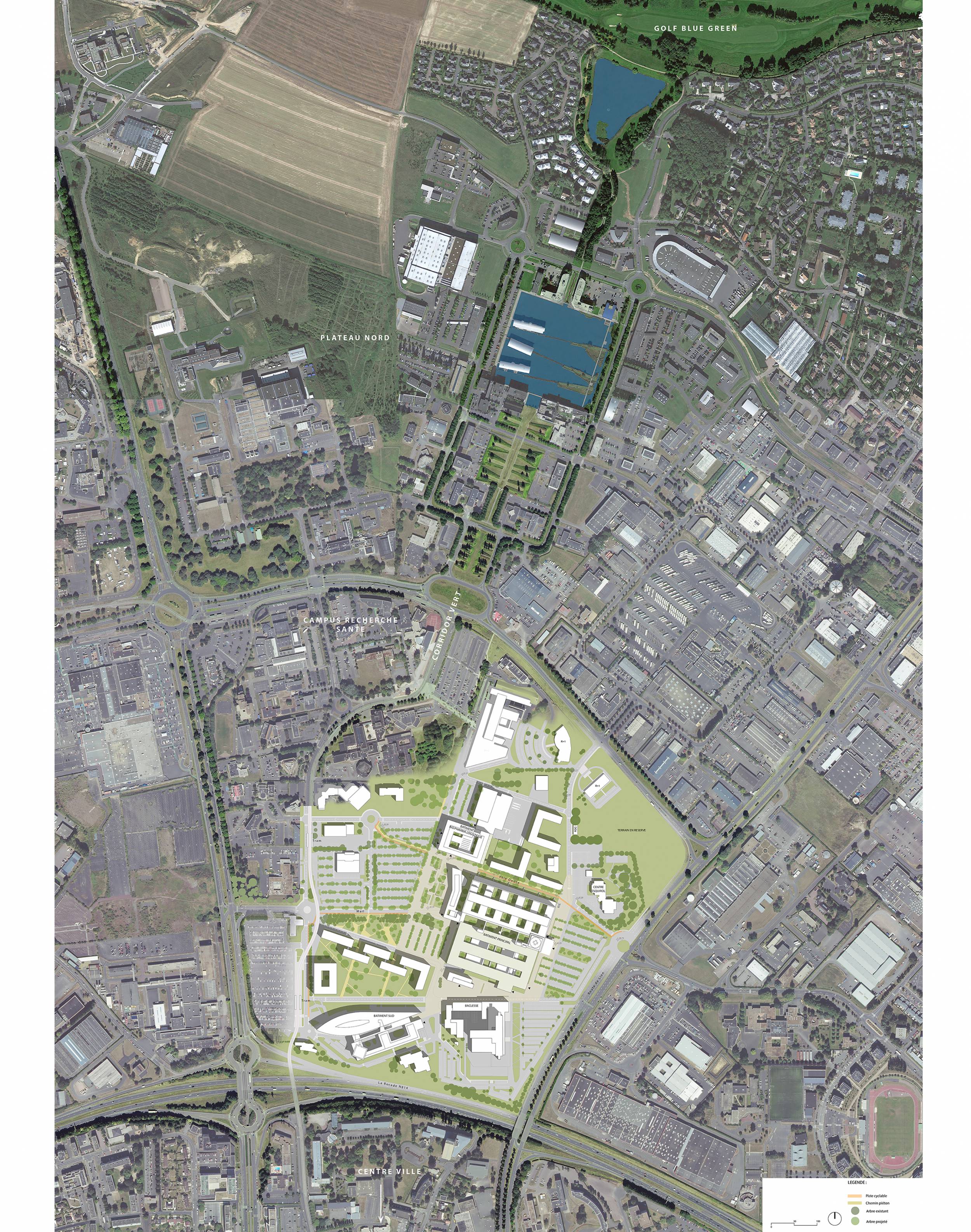 Caen大学医院翻新及扩建项目丨FranceCaen丨Ateliers 2,3,4,-29