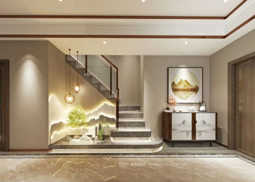 广州番禺中冶逸璟台现代中式别墅设计丨中国广州丨TODD 杜特设计-12