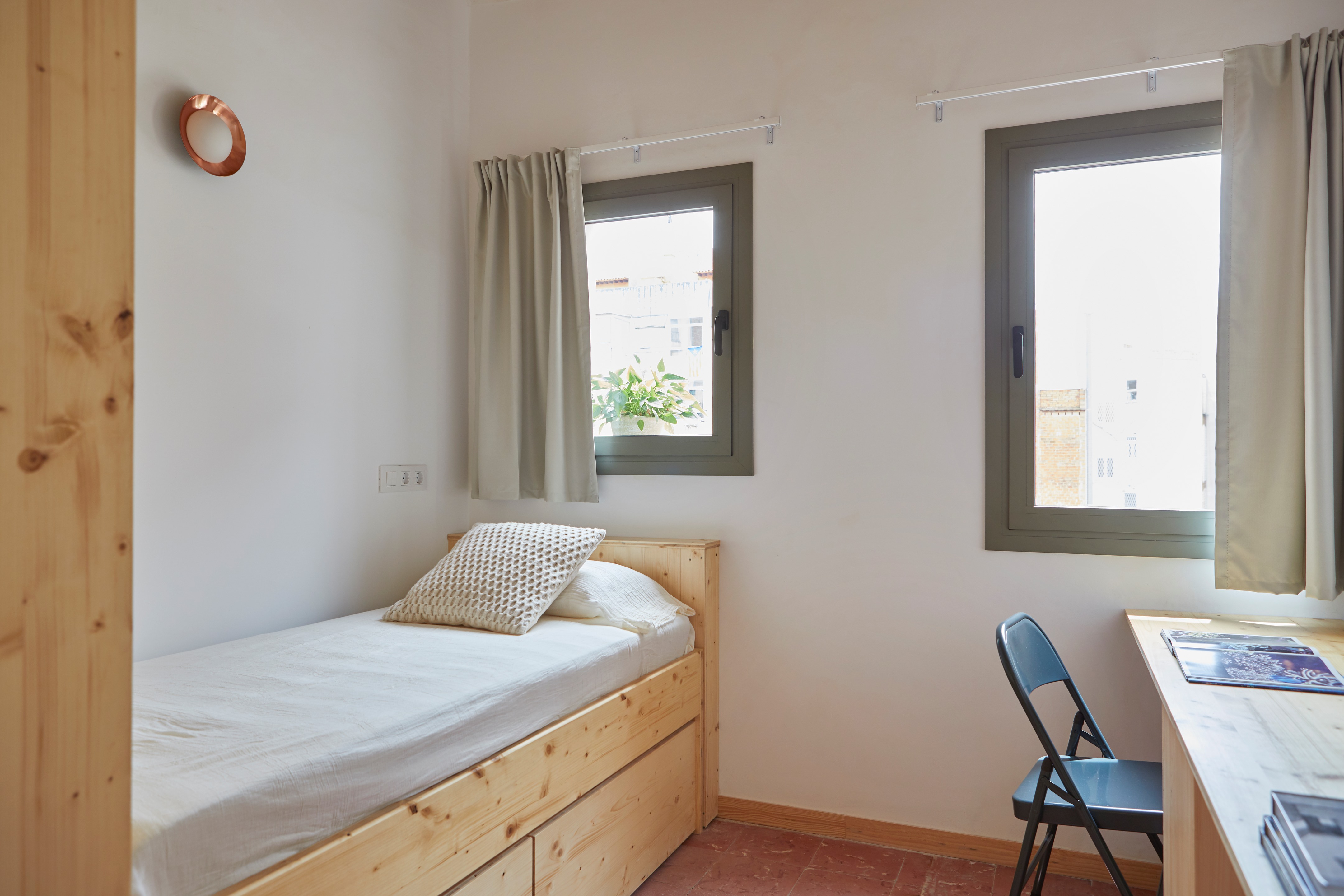 巴塞罗那共享公寓设计,打造青春活力空间-18