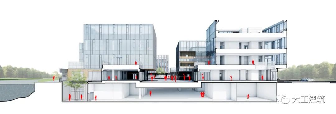 AI未来街区 · 穿街引园的生态创新设计丨中国上海丨Dplus studio大正建筑-54