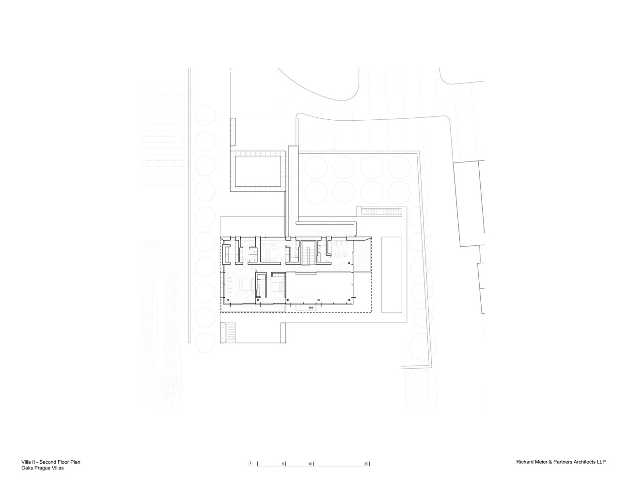 Richard Meier - Partners Designs Two Villas for Ground-59