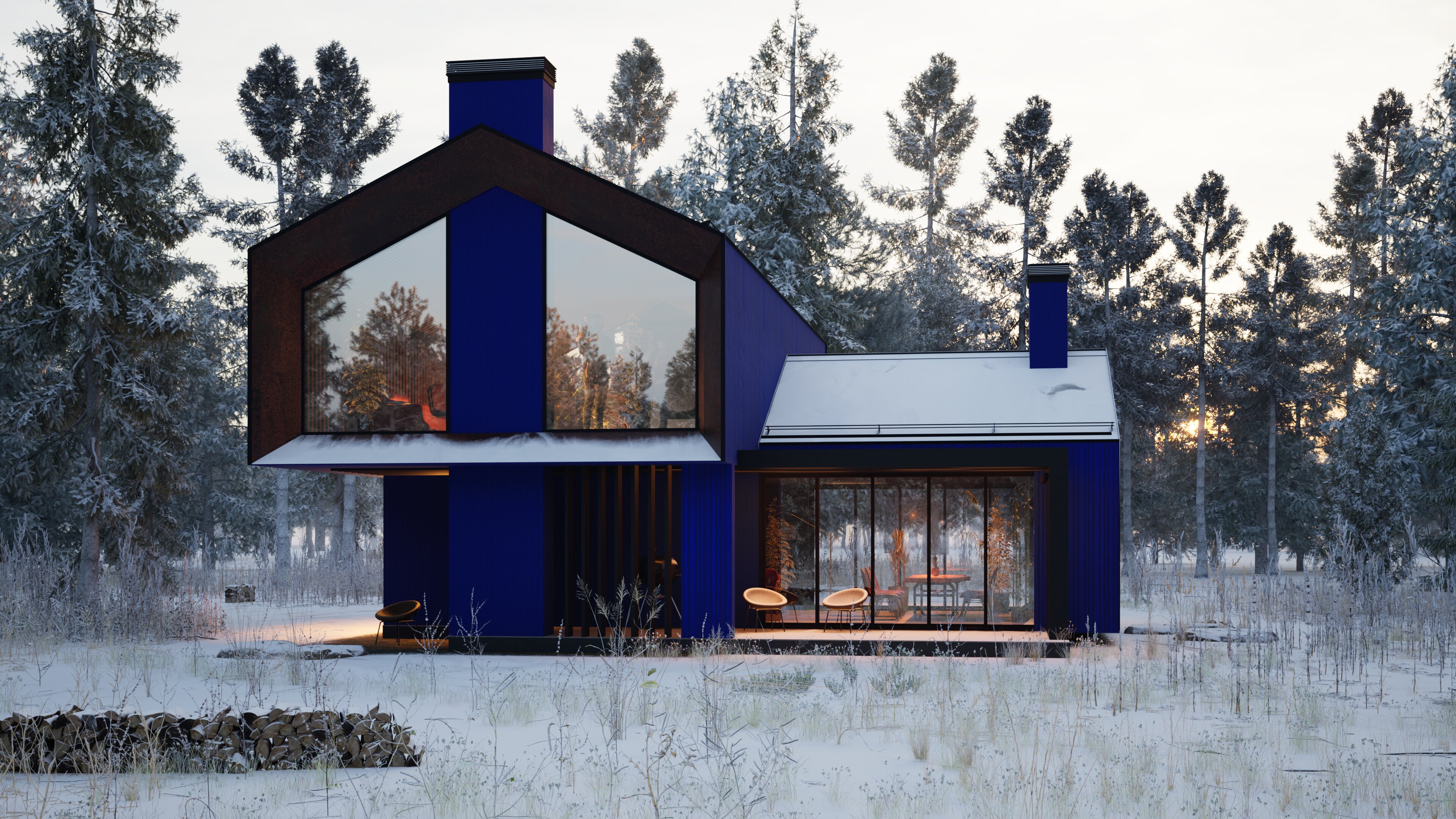 Barn house 私人住宅设计-1