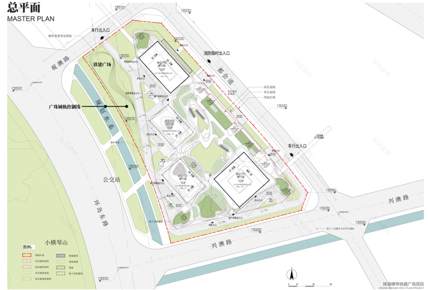 横琴铁建广场丨中国珠海丨Aedas-23