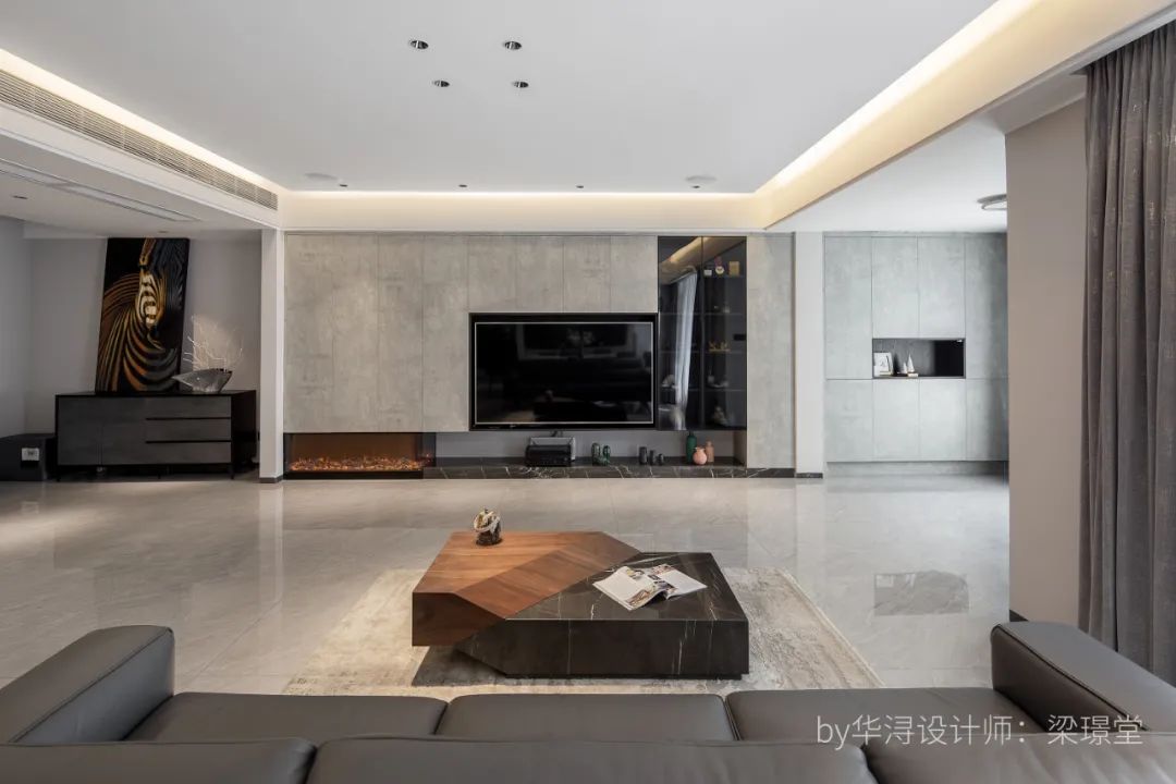 鑫润花园 · 现代简约复式楼的兴趣家居设计丨中国广州丨梁璟堂-19