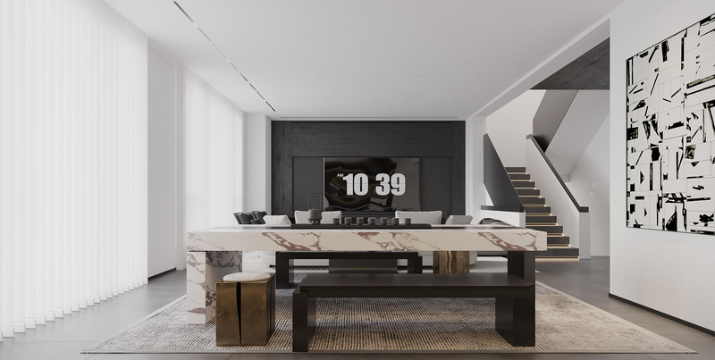 黑白经典艺术渗入居住的每个角落·沈阳银基观澜庭｜SZSD-1