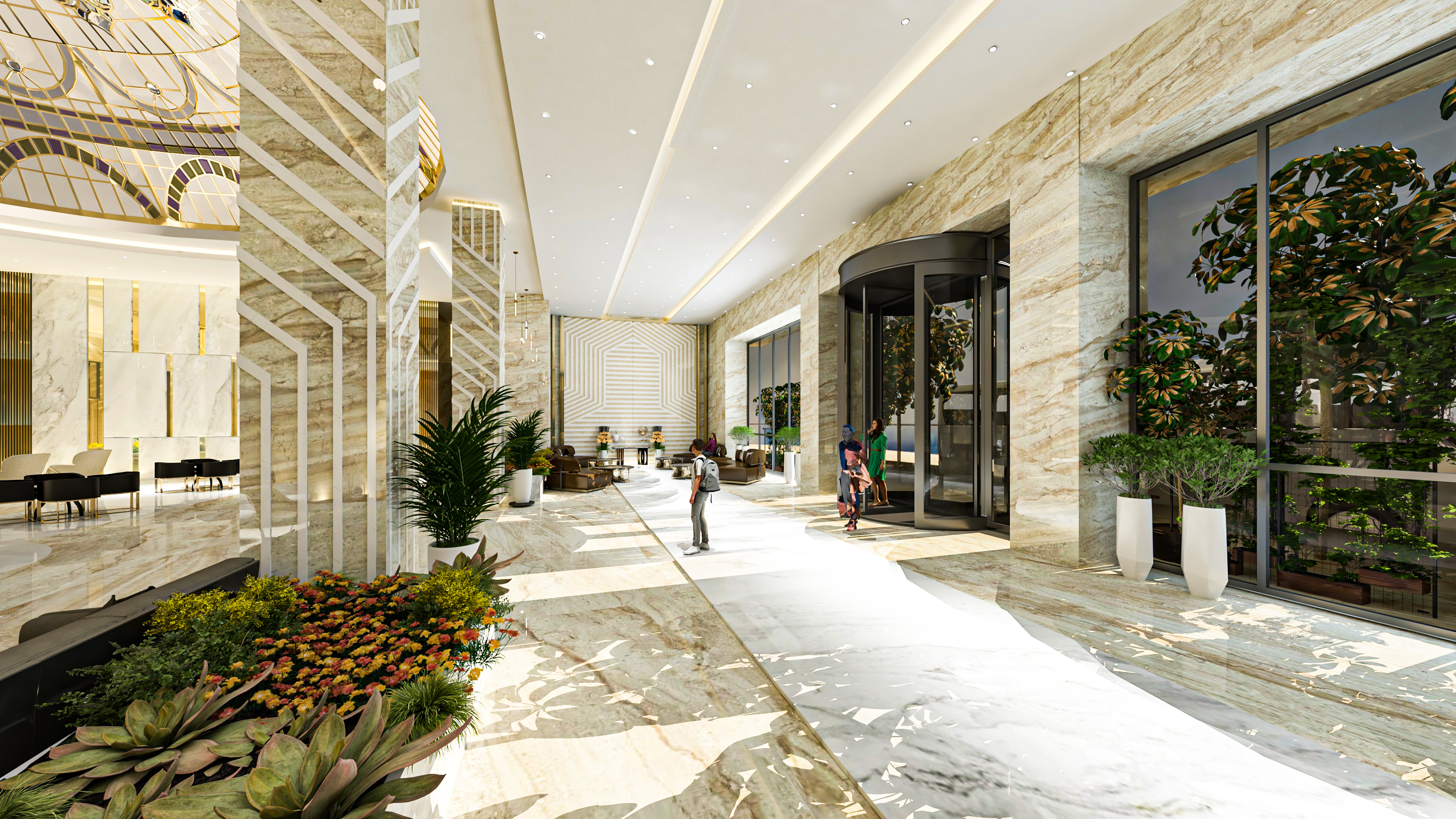 酒店大堂设计-9