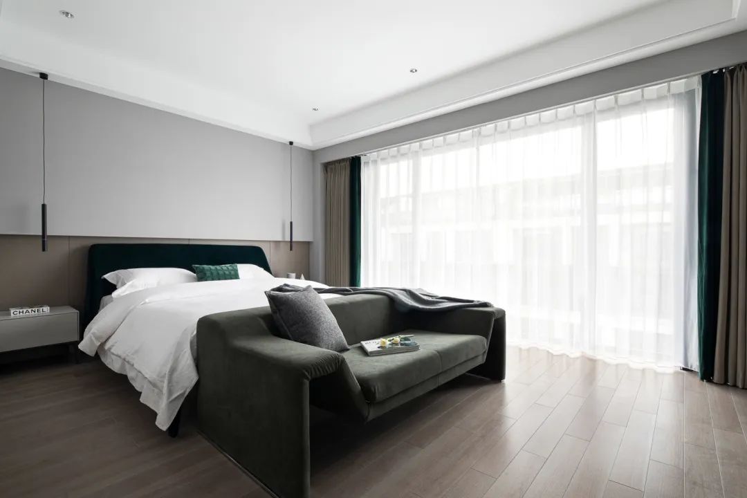 黑白灰的现代简约之家丨中国杭州丨意墅空间设计-51