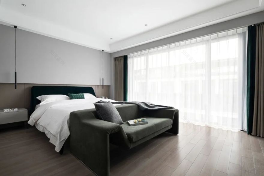 黑白灰的现代简约之家丨中国杭州丨意墅空间设计-51