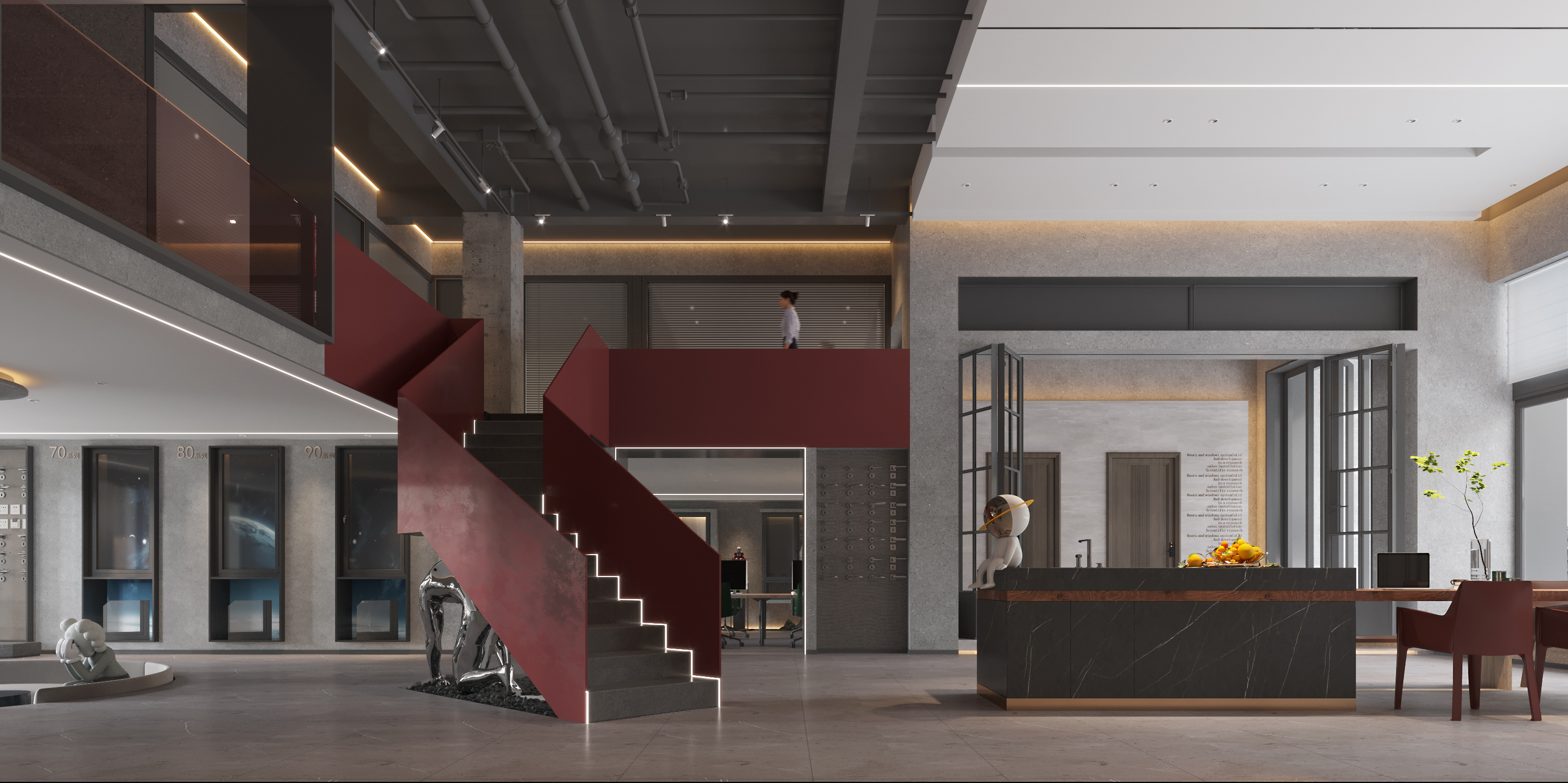 南昌城市展厅 & 德森克门窗系统店-7